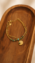 BRACELET Cyan - COLLECTION TURQUOISE