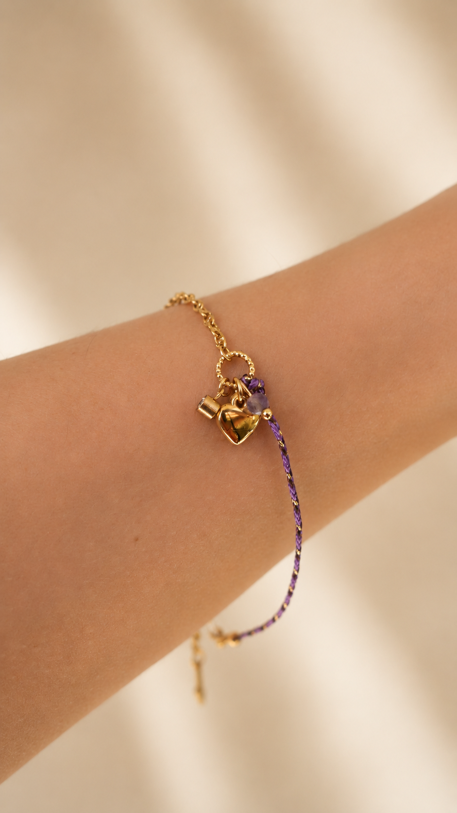 BRACELET Prune - COLLECTION ROSEA