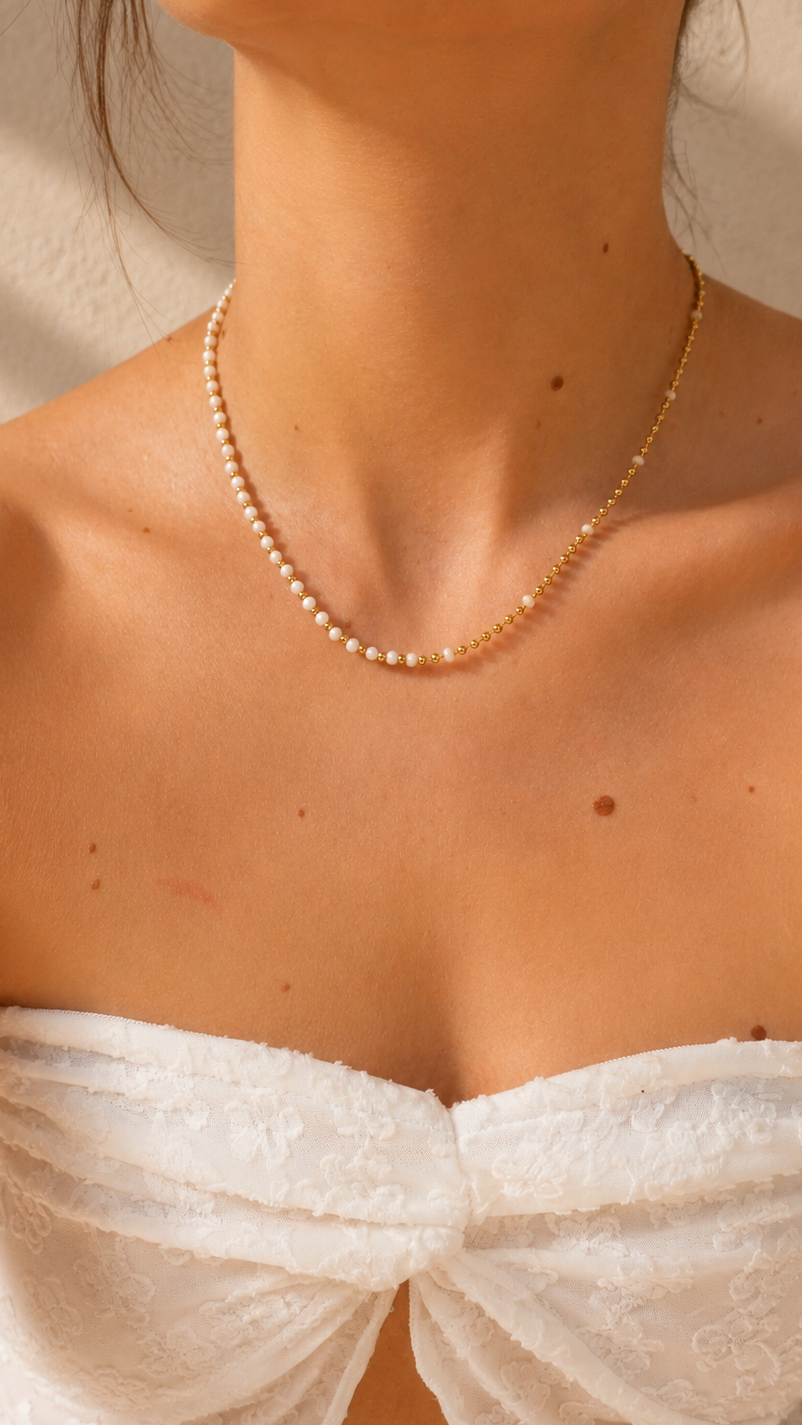 COLLIER Colombe - COLLECTION OPALE
