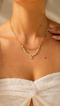 COLLIER Blanche -  COLLECTION OPALE