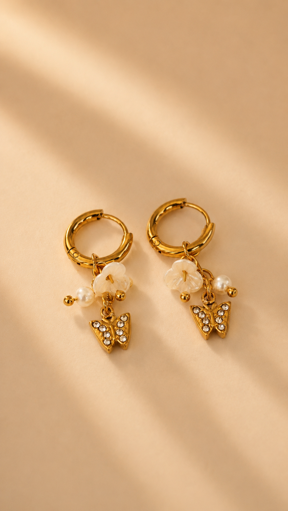 BOUCLES D'OREILLES Papillons