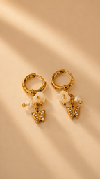 BOUCLES D'OREILLES Papillons