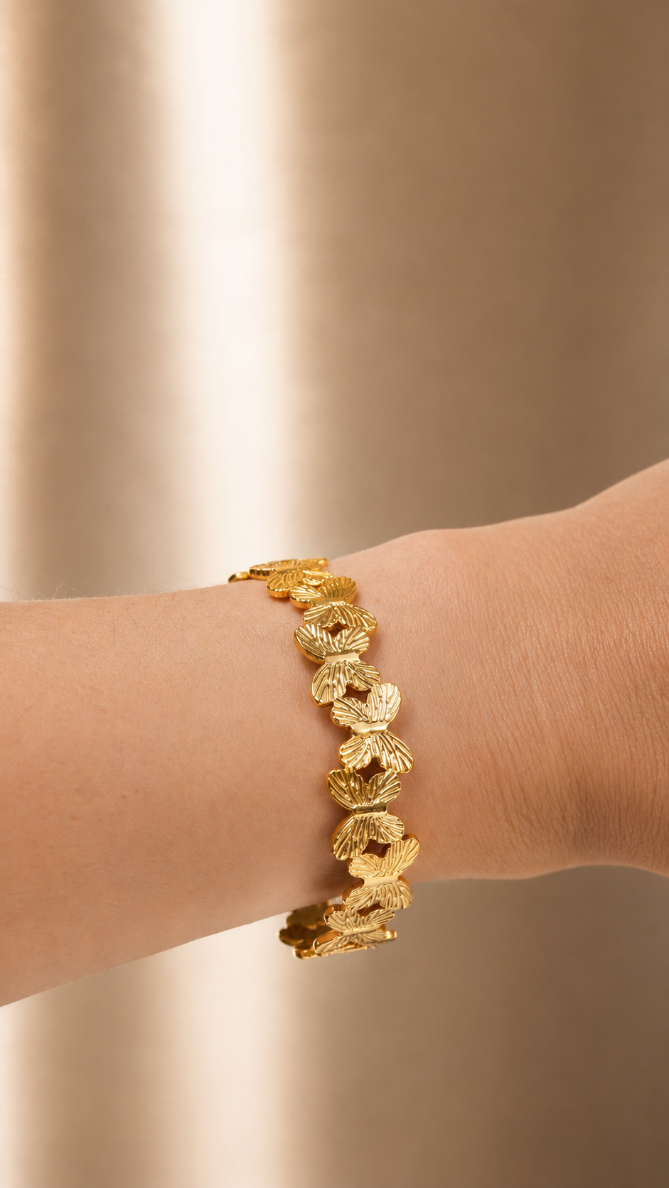 BRACELET JONC PAPILLIONS